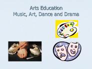 Arts Education Music, Art, Dance and Drama