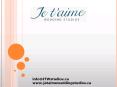 Je T'aime Wedding Studios PowerPoint PPT Presentation