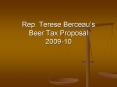 Rep. Terese Berceau PowerPoint PPT Presentation