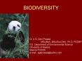 BIODIVERSITY PowerPoint PPT Presentation
