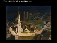 Grant Wood, The Ride of Paul Revere, 1931
