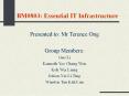 BM0803: Essential IT Infrastructure PowerPoint PPT Presentation