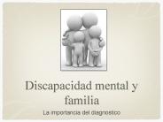 Discapacidad mental y familia