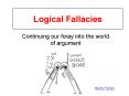 Logical Fallacies PowerPoint PPT Presentation