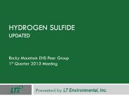 HYDROGEN SULFIDE Updated