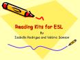 Reading Kits for ESL PowerPoint PPT Presentation