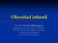 Obesidad infantil PowerPoint PPT Presentation