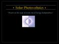 Solar Photovoltaics PowerPoint PPT Presentation