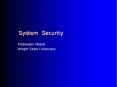 System Security PowerPoint PPT Presentation