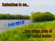 Salvation is on