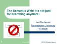 The Semantic Web: It PowerPoint PPT Presentation