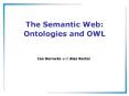 The Semantic Web: PowerPoint PPT Presentation
