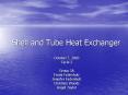 Shell and Tube Heat Exchanger PowerPoint PPT Presentation