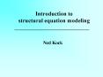 Introduction to structural equation modeling PowerPoint PPT Presentation