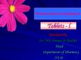 Tablets - l PowerPoint PPT Presentation