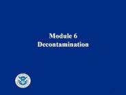 Module 6 Decontamination