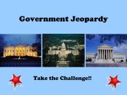 Government Jeopardy