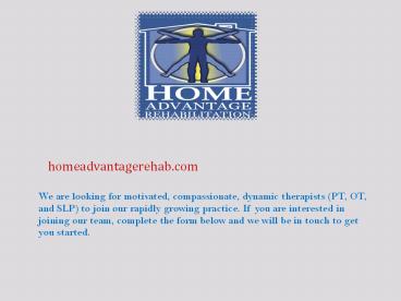 Occupational Therapy