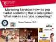 Marketing Services: How do you market something that is intangible? What makes a service compelling? Mauricio Featherman, Ph.D. PowerPoint PPT Presentation
