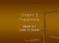 Chapter 5 Populations PowerPoint PPT Presentation