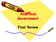 American Government PowerPoint PPT Presentation
