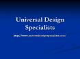 Universal Design Specialists PowerPoint PPT Presentation