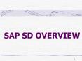 SAP SD OVERVIEW PowerPoint PPT Presentation