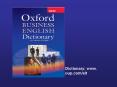 Oxford Business English Dictionary PowerPoint PPT Presentation