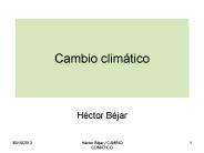 Cambio clim