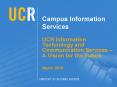 Campus Information Services PowerPoint PPT Presentation