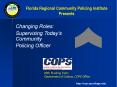 Florida Regional Community Policing Institute Presents PowerPoint PPT Presentation