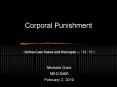 Corporal Punishment PowerPoint PPT Presentation