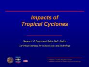 Impacts of Tropical Cyclones