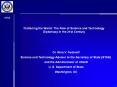 Flattening the World: The Role of Science and Technology Diplomacy in the 21st Century PowerPoint PPT Presentation