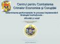 Centrul pentru Combaterea Crimelor Economice si Coruptiei PowerPoint PPT Presentation