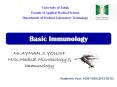 Basic Immunology PowerPoint PPT Presentation