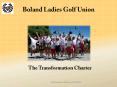 Boland Ladies Golf Union PowerPoint PPT Presentation