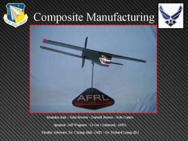 Composite Manufacturing