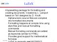 LaTeX PowerPoint PPT Presentation