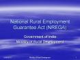 National Rural Employment Guarantee Act (NREGA) PowerPoint PPT Presentation