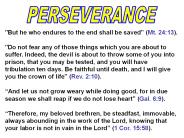 PERSEVERANCE