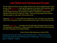Late Medieval
