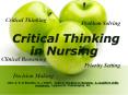 Critical Thinking in Nursing PowerPoint PPT Presentation