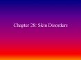 Chapter 28: Skin Disorders PowerPoint PPT Presentation