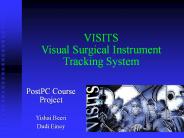 VISITS Visual Surgical Instrument Tracking System