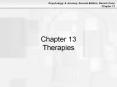 Chapter 13 Therapies PowerPoint PPT Presentation