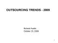 OUTSOURCING TRENDS - 2009 PowerPoint PPT Presentation
