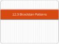 12.3 Bloodstain Patterns PowerPoint PPT Presentation