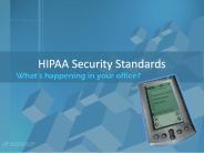HIPAA Security Standards