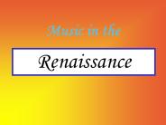 Renaissance